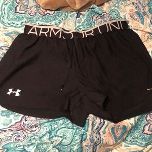Black under armour shorts